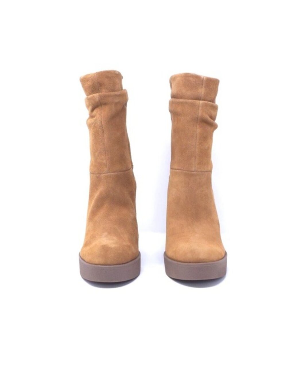 Jessica Simpson Mynette Slouch Wedge Bootie, Tuscan Tan, 8M - Picture 3 of 12